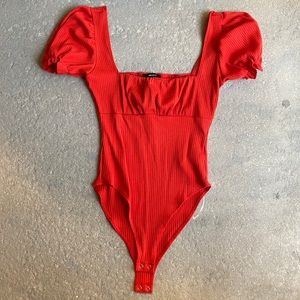 Puff Sleeved Bodysuit